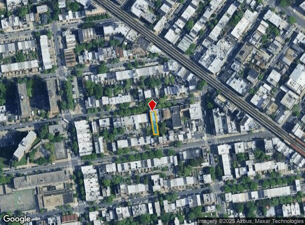  460 Pulaski St, Brooklyn, NY Parcel Map