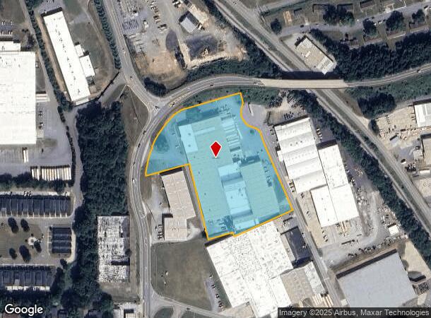 420 S Erwin St, Cartersville, GA Parcel Map