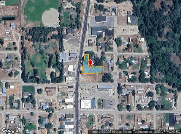  404 N Main St, Darby, MT Parcel Map