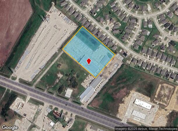  23147 W Highway 6, Alvin, TX Parcel Map