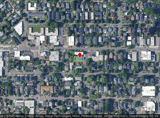 2511 Se 23Rd Ave, Portland, OR Parcel Map