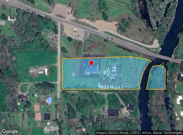 33322 Row River Rd, Cottage Grove, OR Parcel Map