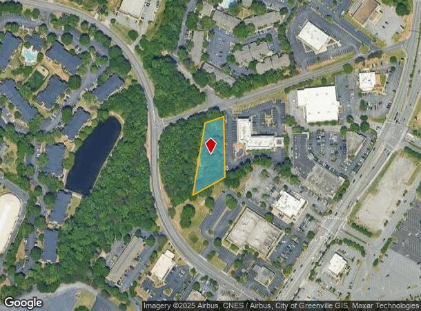  198 Congaree Rd, Greenville, SC Parcel Map