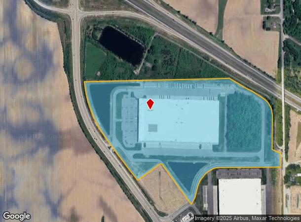  4857 N Ronald Reagan Pkwy, Brownsburg, IN Parcel Map