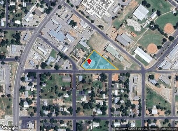 212 E Live Oak St, Fredericksburg, TX Parcel Map