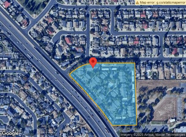  574 Button Ave, Manteca, CA Parcel Map