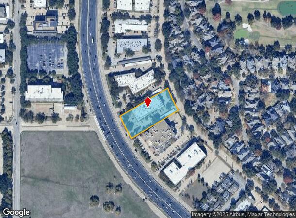  16990 Dallas Pkwy, Dallas, TX Parcel Map