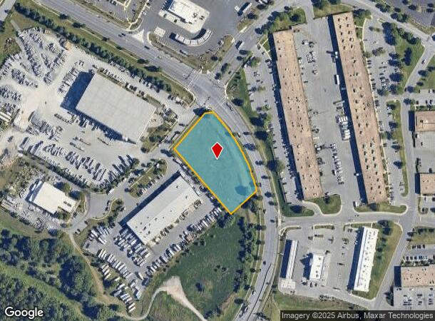  8401 Progress Ct, Frederick, MD Parcel Map