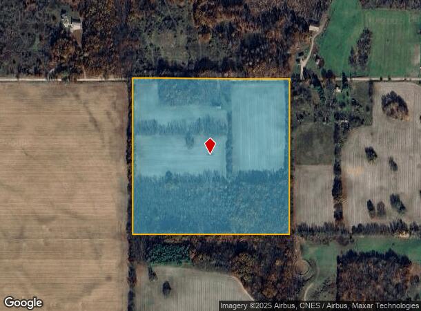 W Adams Rd, Bronson, MI Parcel Map