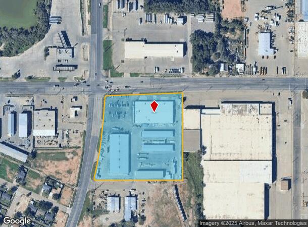  102 E 50Th St, Lubbock, TX Parcel Map