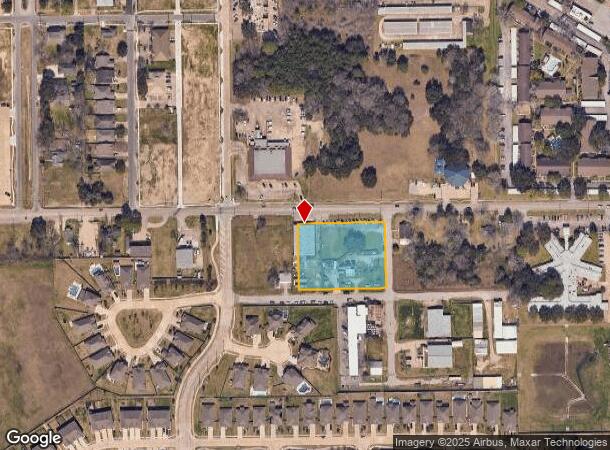  3512 E Walnut St, Pearland, TX Parcel Map