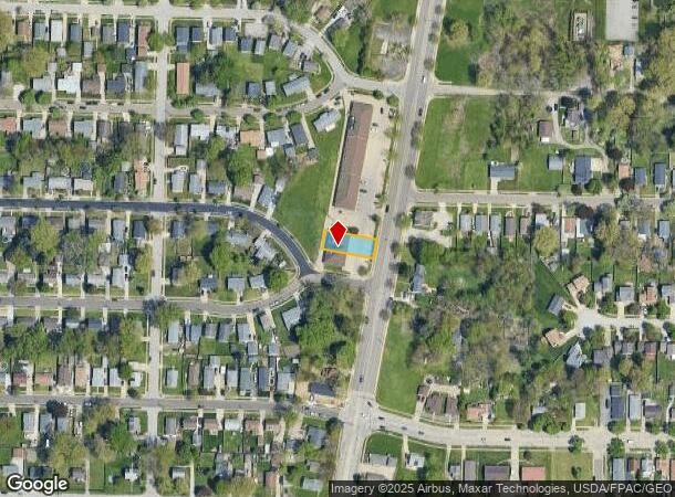  1522 Home Ave, Akron, OH Parcel Map