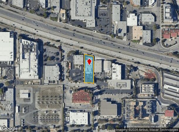  1100 Duane Ave, Santa Clara, CA Parcel Map