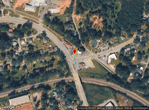  100 Gentry Memorial Hwy, Easley, SC Parcel Map
