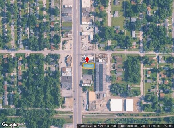5115 Broadway, Gary, IN Parcel Map