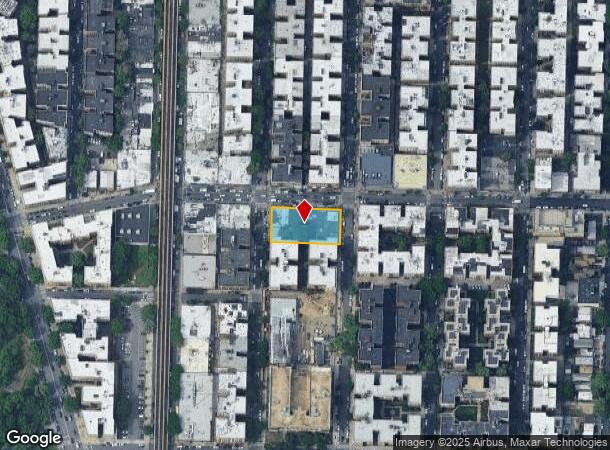  724 Lydig Ave, Bronx, NY Parcel Map