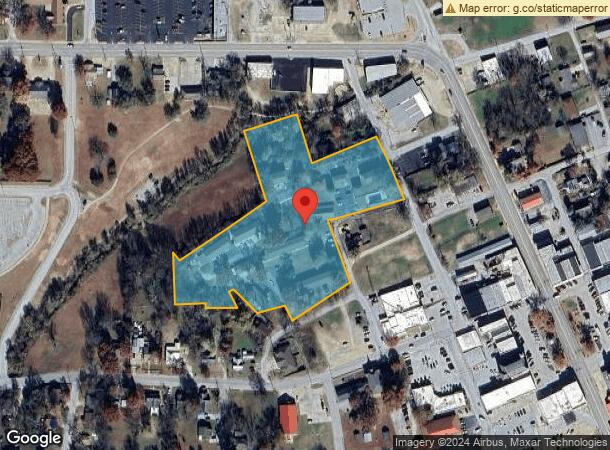  208 Spring St, Berryville, AR Parcel Map