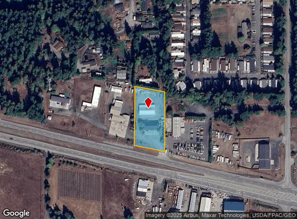 259033 Highway 101, Sequim, WA Parcel Map