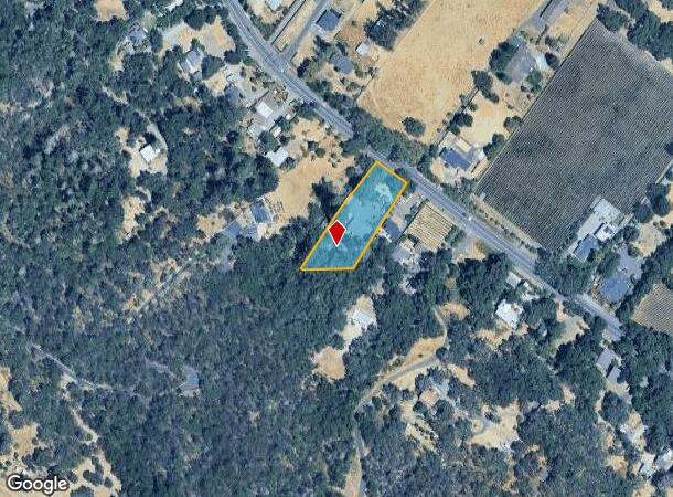 3037 Foothill Blvd, Calistoga, CA Parcel Map
