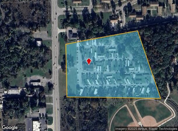 20665 Telegraph Rd, Brownstown Twp, MI Parcel Map