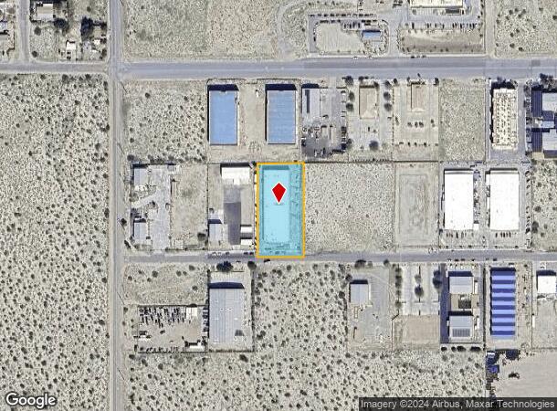  65118 San Jacinto Ln, Desert Hot Springs, CA Parcel Map