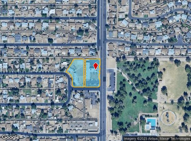  4650 N 35Th Ave, Phoenix, AZ Parcel Map
