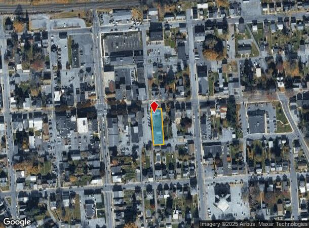  25 E Main St, Hummelstown, PA Parcel Map