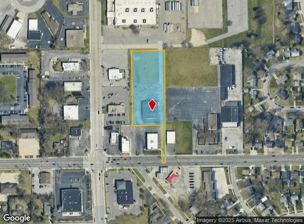  2309 Edison Rd, South Bend, IN Parcel Map