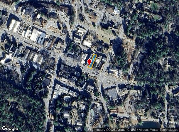  464 Main St, Highlands, NC Parcel Map