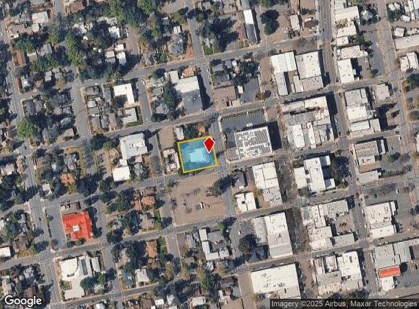  224 N Oak St, Ukiah, CA Parcel Map
