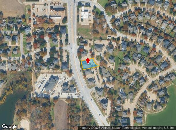  1204 Bent Oaks Ct, Denton, TX Parcel Map