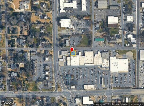  315 W Franklin St, Dalton, GA Parcel Map