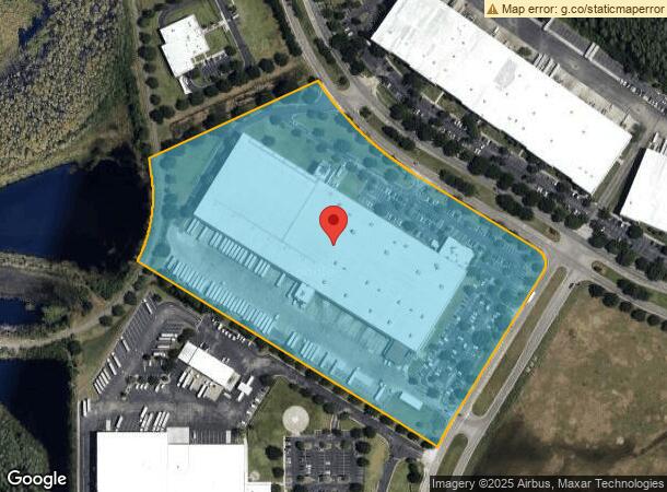  2444 Tradeport Dr, Orlando, FL Parcel Map