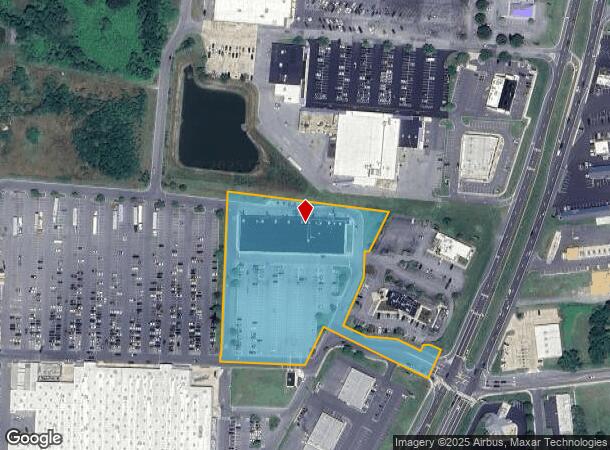 941 S Dupont Blvd, Milford, DE Parcel Map