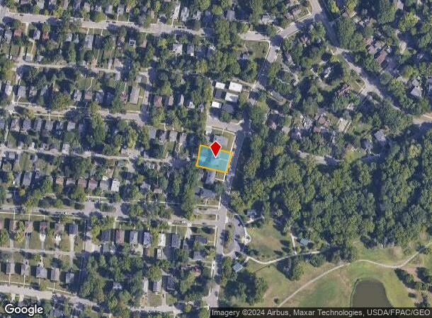  2571 Hilton Dr, Dayton, OH Parcel Map