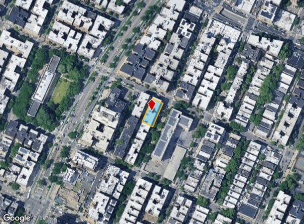  1127 Sheridan Ave, Bronx, NY Parcel Map