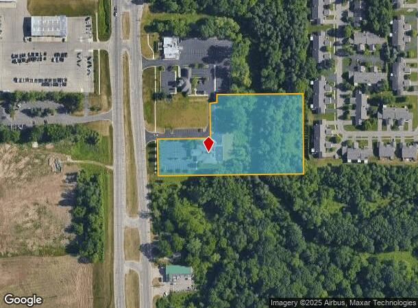  5018 Alpine Ave Nw, Comstock Park, MI Parcel Map