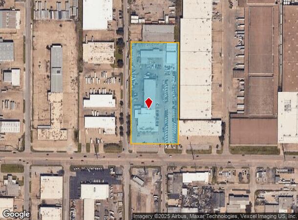  3611 Irving Blvd, Dallas, TX Parcel Map