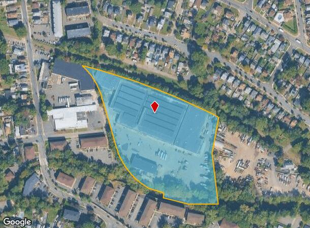 Montgomery St End, Belleville, NJ Parcel Map