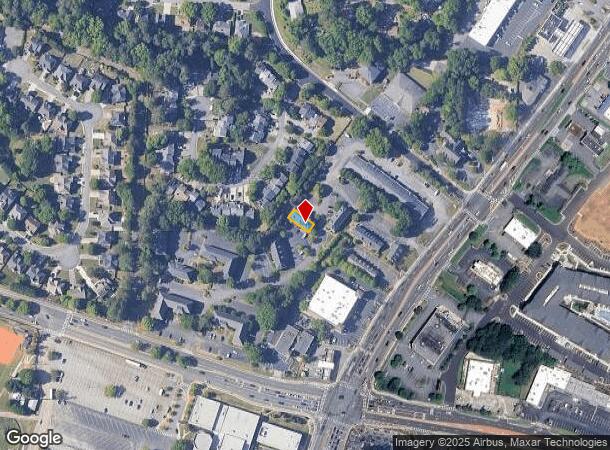 2621 Sandy Plains Rd, Marietta, GA Parcel Map