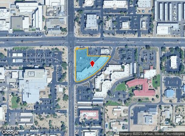 16825 N 40Th St, Phoenix, AZ Parcel Map