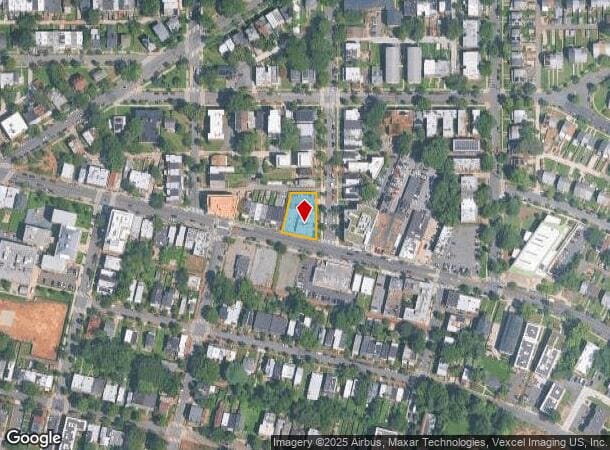 1640 Marion Barry Ave Se, Washington, DC Parcel Map