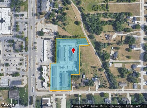  5705 Merle Hay Rd, Johnston, IA Parcel Map