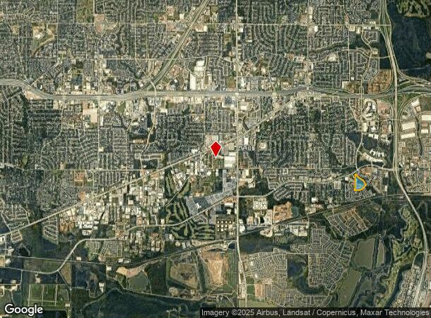  3751 Post Oak Blvd, Euless, TX Parcel Map