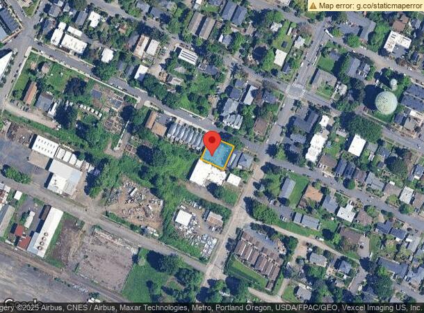8220 N Edison St, Portland, OR Parcel Map