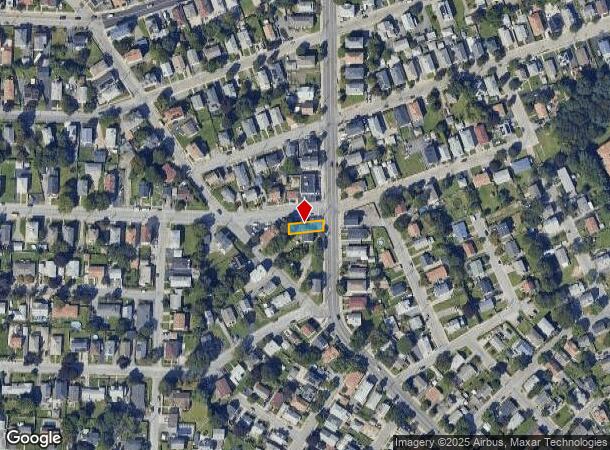 341 Webster Ave, Cranston, RI Parcel Map