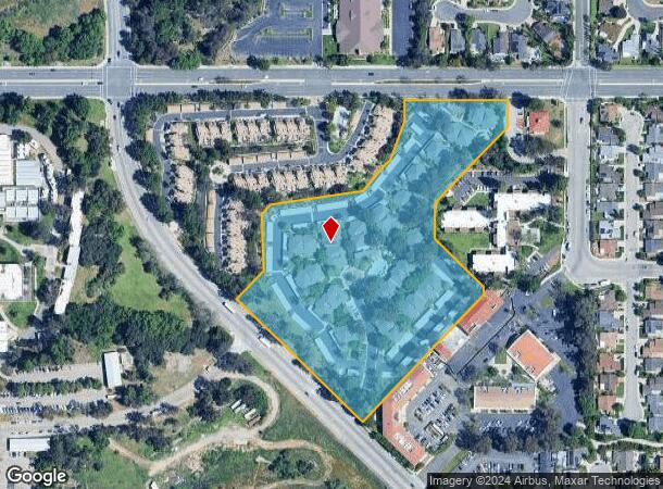  25910 Tournament Rd, Valencia, CA Parcel Map