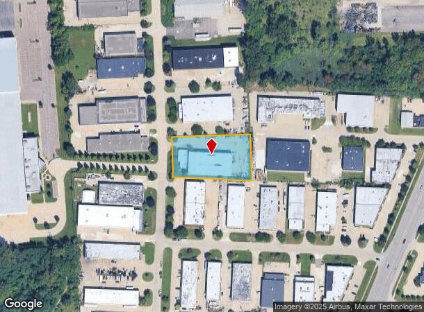44538 Macomb Industrial Dr, Clinton Township, MI Parcel Map