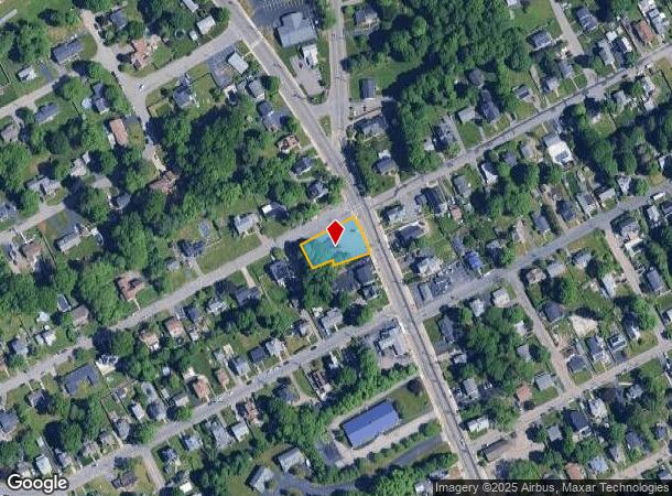  1136 N Main St, Brockton, MA Parcel Map