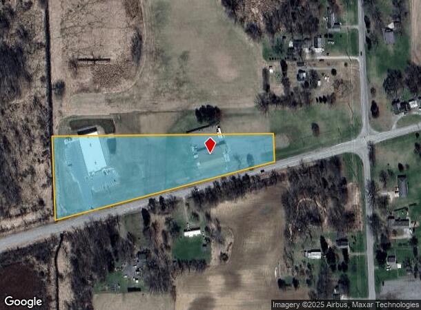 1100 W Lansing Rd, Morrice, MI Parcel Map
